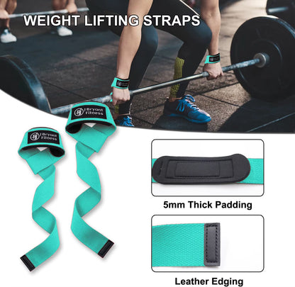 Fitness Lifting Wrist Strap Brace for Weightlifting Crossfit Bodybuilding Support Kettlebell Dumbbell Weights Strength Workout