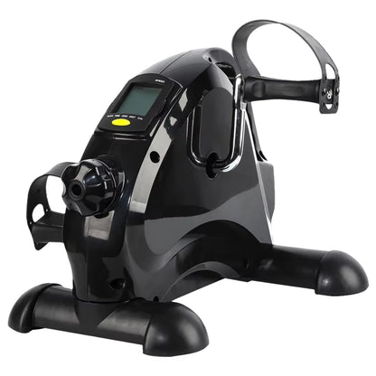 Mini Exercise Bike Arm and Leg Trainer anti Slip Foot Pedal Exercise Machine Adjustable under Desk Bike LCD Display for Seniors