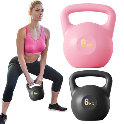 Water-Filled Kettlebell Soft Kettlebell Shock-Proof Kettlebell Weights anti Slip Grip Hand Weights for Home Gym Equipment