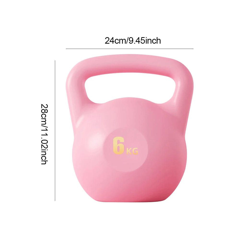 Water-Filled Kettlebell Soft Kettlebell Shock-Proof Kettlebell Weights anti Slip Grip Hand Weights for Home Gym Equipment